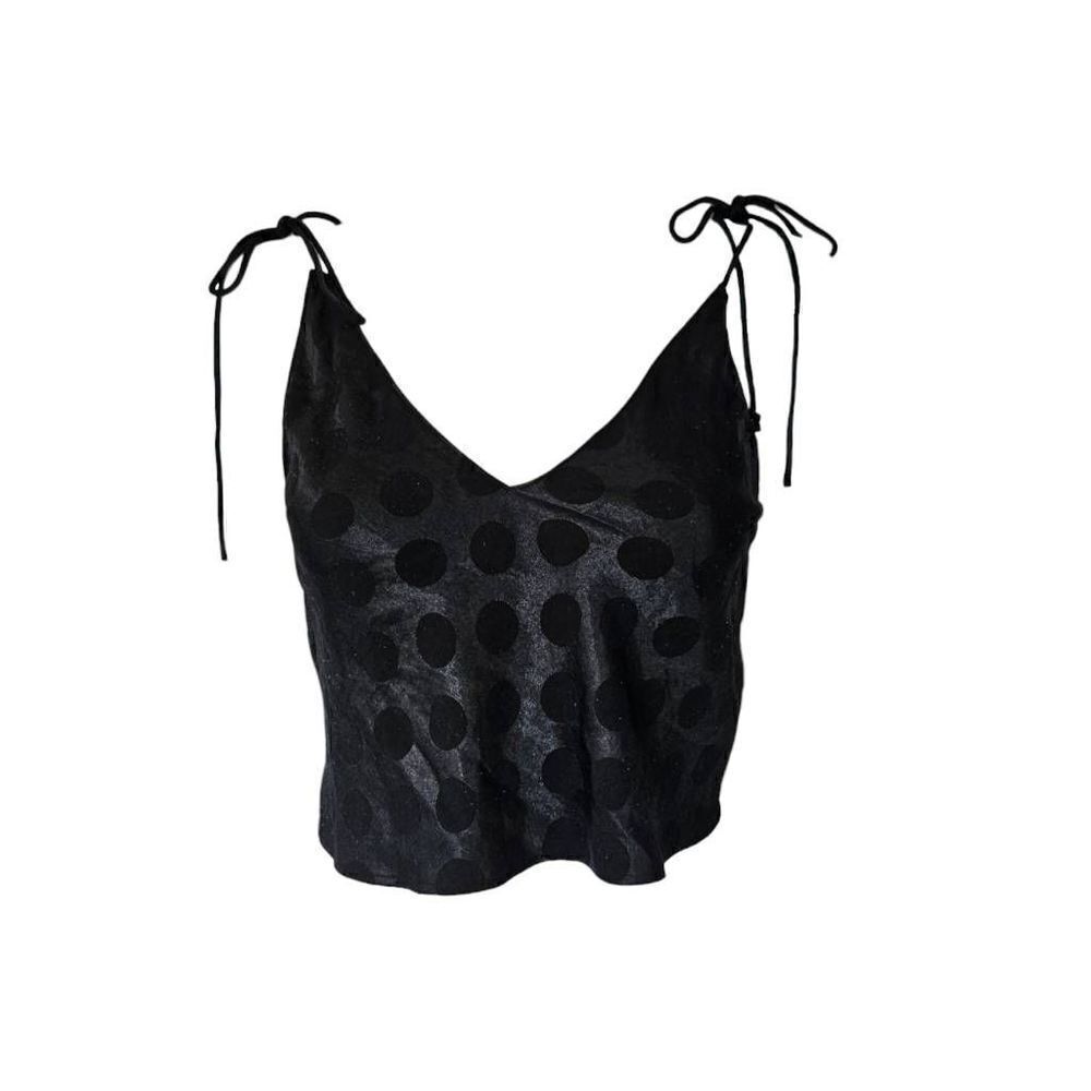 victoria’s secret goth crop top